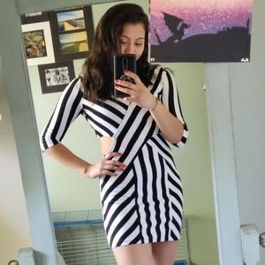 Black & White Stripped dress